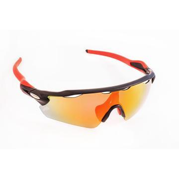 Óculos esportivos 42K MORFEO preto/vermelho