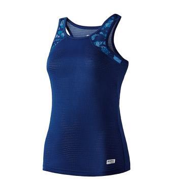 Women's technical tank top 42K ARES SUMMER Imperial Blue