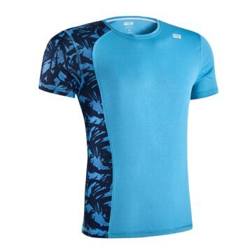 T-shirt technique unisexe 42K LOTUS Bleu Niagara