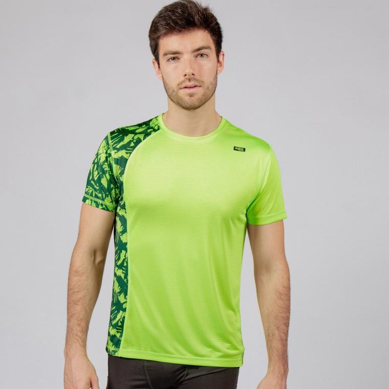 Camiseta técnica running - Lotus Lime modelo