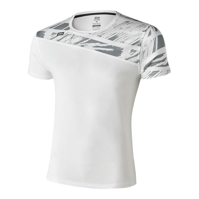 Depender de O Teoría básica Camiseta running unisex Nature White - tejido 50% reciclado