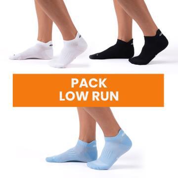 Pack calcetines tobilleros running LOW RUN