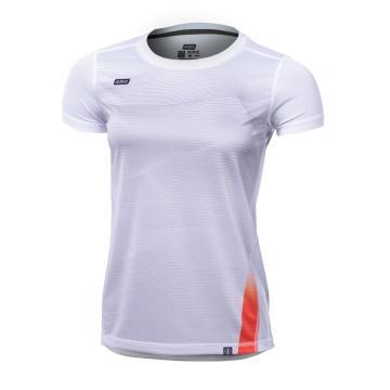 T-shirt running femme recyclée 42K WAVE Neige