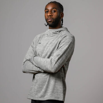 Sudadera running HEXTECH Grey