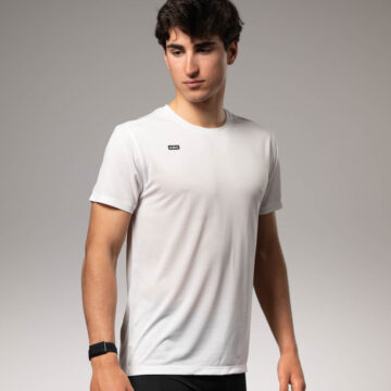 Camiseta técnica unisex RAW White