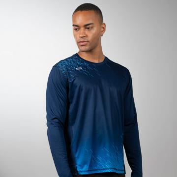 Camisola de running de manga comprida IGNITE Blue